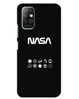 Чохол для Infinix Note 8 з картинкою «NASA — технічний принт» Чохол для Infinix Note 8 з картинкою «NASA — технічний принт»