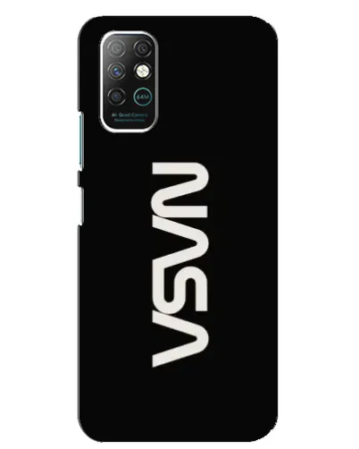 Чохол для Infinix Note 8 з картинкою «NASA — вертикальний логотип»