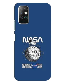 Чохол для Infinix Note 8 з картинкою «NASA — місячна місія» Чохол для Infinix Note 8 з картинкою «NASA — місячна місія»