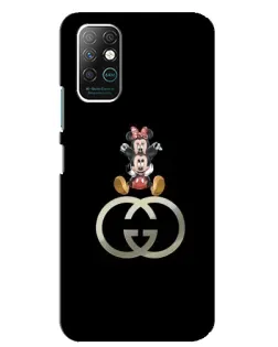 Чохол для Infinix Note 8 з картинкою «Мінні Маус на лого» Чохол для Infinix Note 8 з картинкою «Мінні Маус на лого»