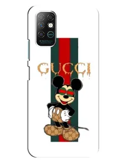 Чохол для Infinix Note 8 з картинкою «Міккі Маус Gucci — смуги» Чохол для Infinix Note 8 з картинкою «Міккі Маус Gucci — смуги»