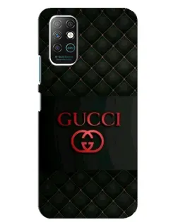 Чохол для Infinix Note 8 з картинкою «Gucci — стьобаний чорний» Чохол для Infinix Note 8 з картинкою «Gucci — стьобаний чорний»