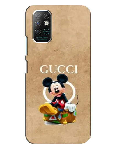 Чохол для Infinix Note 8 з картинкою «Міккі Маус Gucci — крафт» Чохол для Infinix Note 8 з картинкою «Міккі Маус Gucci — крафт»