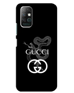 Чохол для Infinix Note 8 з картинкою «Gucci — срібна змія» Чохол для Infinix Note 8 з картинкою «Gucci — срібна змія»