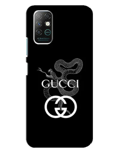 Чохол для Infinix Note 8 з картинкою «Gucci — срібна змія» Чохол для Infinix Note 8 з картинкою «Gucci — срібна змія»