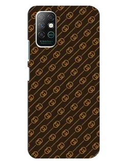 Чохол для Infinix Note 8 з картинкою «Gucci — золоті діагоналі» Чохол для Infinix Note 8 з картинкою «Gucci — золоті діагоналі»