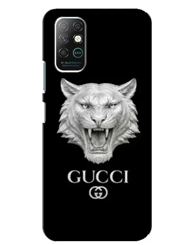 Чохол для Infinix Note 8 з картинкою «Gucci — срібний лев» Чохол для Infinix Note 8 з картинкою «Gucci — срібний лев»