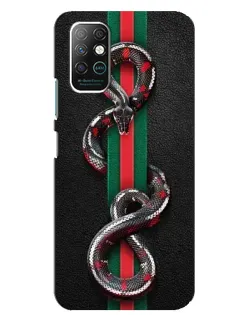 Чохол для Infinix Note 8 з картинкою «Gucci — змія на смузі» Чохол для Infinix Note 8 з картинкою «Gucci — змія на смузі»