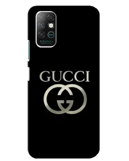 Чохол для Infinix Note 8 з картинкою «Gucci — золото на чорному» Чохол для Infinix Note 8 з картинкою «Gucci — золото на чорному»