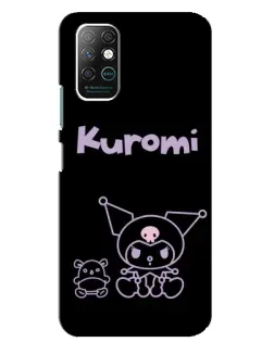 Чохол для Infinix Note 8 з картинкою «Kuromi — чорний мінімалізм» Чохол для Infinix Note 8 з картинкою «Kuromi — чорний мінімалізм»