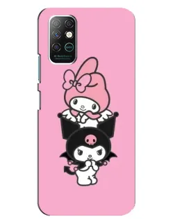 Чохол для Infinix Note 8 з картинкою «My Melody та Kuromi» Чохол для Infinix Note 8 з картинкою «My Melody та Kuromi»