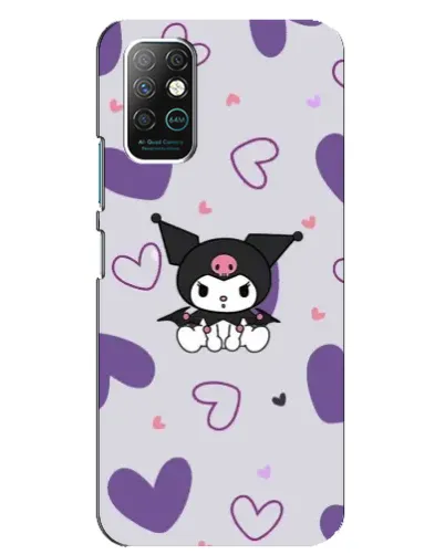 Чохол для Infinix Note 8 з картинкою «Kuromi та лавандові серця» Чохол для Infinix Note 8 з картинкою «Kuromi та лавандові серця»