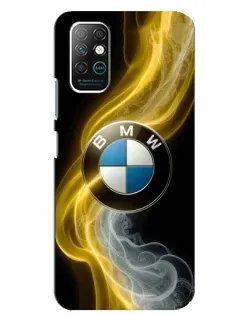 Чохол для Infinix Note 8 з картинкою «Золотистий дим BMW» Чохол для Infinix Note 8 з картинкою «Золотистий дим BMW»