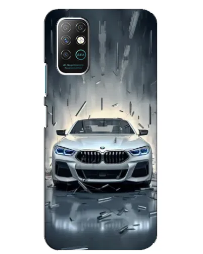 Чохол для Infinix Note 8 з картинкою «BMW у світлі фар»