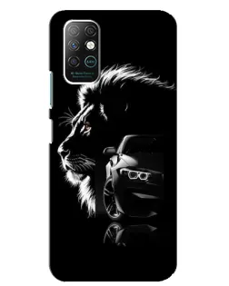 Чохол для Infinix Note 8 з картинкою «BMW та лев» Чохол для Infinix Note 8 з картинкою «BMW та лев»