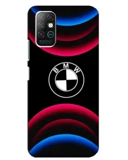 Чохол для Infinix Note 8 з картинкою «Логотип BMW та неонові дуги» Чохол для Infinix Note 8 з картинкою «Логотип BMW та неонові дуги»
