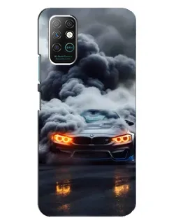 Чохол для Infinix Note 8 з картинкою «BMW у диму» Чохол для Infinix Note 8 з картинкою «BMW у диму»