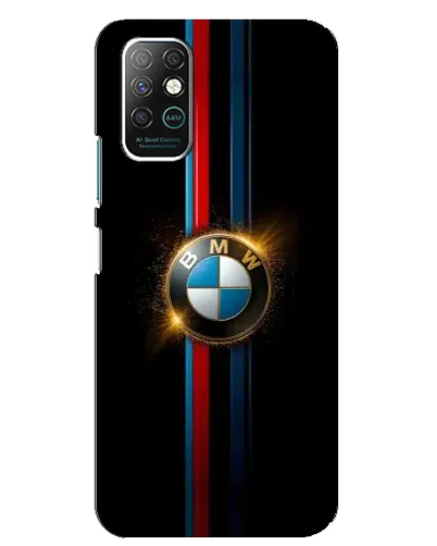 Чохол для Infinix Note 8 з картинкою «BMW M-Power неон»