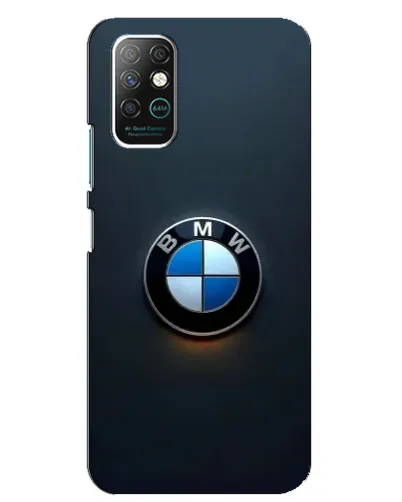 Чохол для Infinix Note 8 з картинкою «Логотип BMW — мінімалізм»