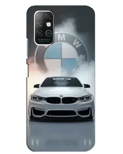 Чохол для Infinix Note 8 з картинкою «BMW в білому диму» Чохол для Infinix Note 8 з картинкою «BMW в білому диму»
