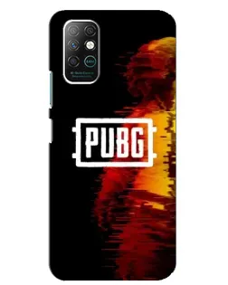Чохол для Infinix Note 8 з картинкою «Яскравий логотип PUBG»