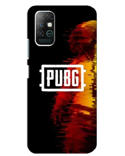 Чохол для Infinix Note 8 з картинкою «Яскравий логотип PUBG»