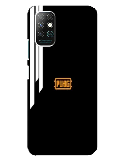 Чохол для Infinix Note 8 з картинкою «PUBG — вертикальні лінії»