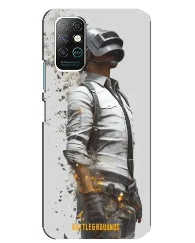 Чохол для Infinix Note 8 з картинкою «PUBG — боєць у пилу»