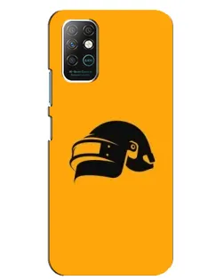 Чохол для Infinix Note 8 з картинкою «PUBG — золотий шолом»