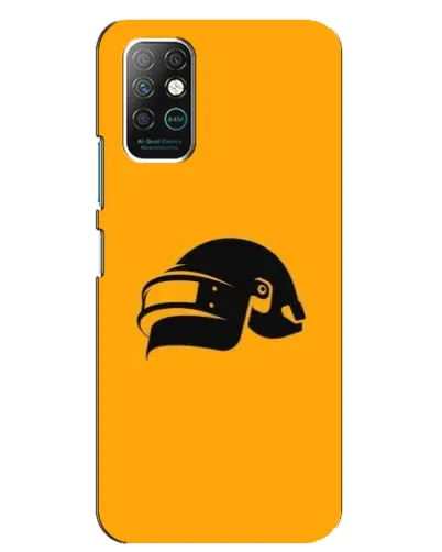 Чохол для Infinix Note 8 з картинкою «PUBG — золотий шолом»