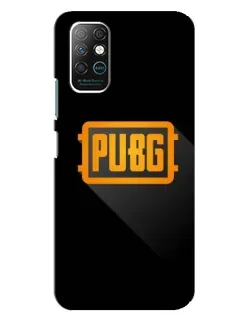 Чохол для Infinix Note 8 з картинкою «PUBG — рамка лого»