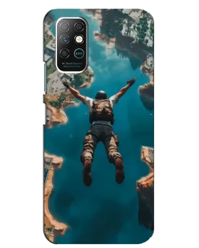 Чохол для Infinix Note 8 з картинкою «PUBG — вільне падіння»