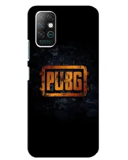 Чохол для Infinix Note 8 з картинкою «PUBG — золотий логотип»