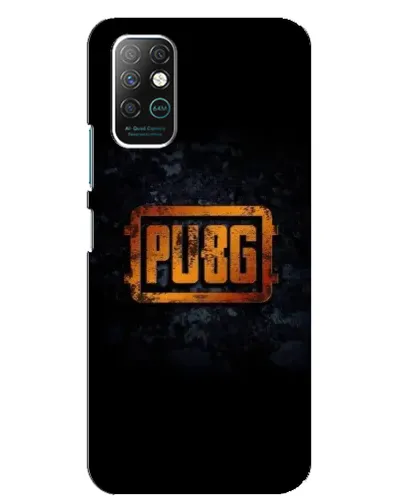 Чохол для Infinix Note 8 з картинкою «PUBG — золотий логотип»