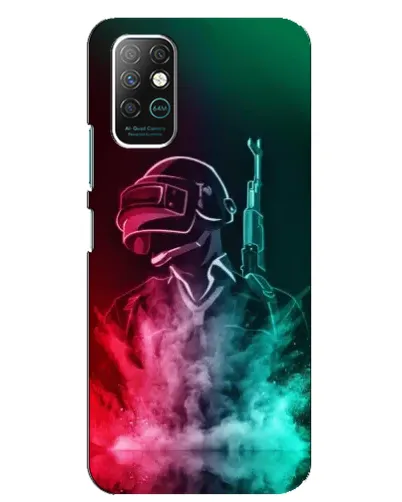 Чохол для Infinix Note 8 з картинкою «PUBG — вогняний воїн»