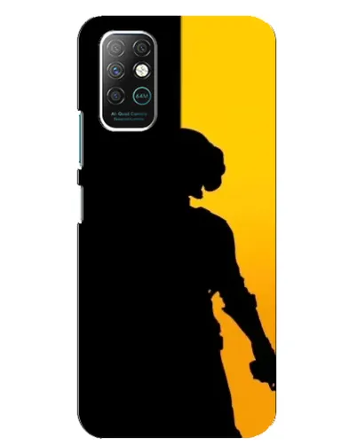 Чохол для Infinix Note 8 з картинкою «Тінь воїна PUBG»