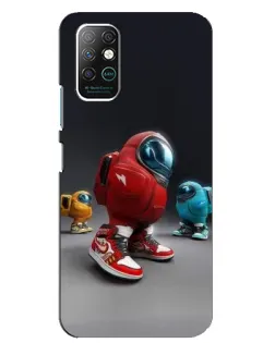 Чохол для Infinix Note 8 з картинкою «Among Us — 3D стиль»