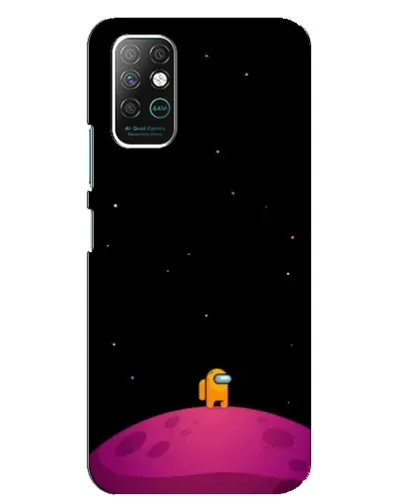 Чохол для Infinix Note 8 з картинкою «Самотній герой на планеті»