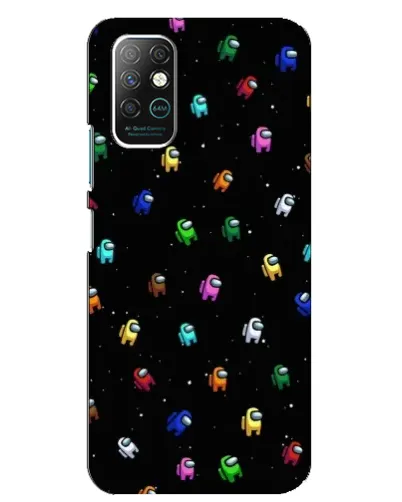 Чохол для Infinix Note 8 з картинкою «Екіпаж Among Us»