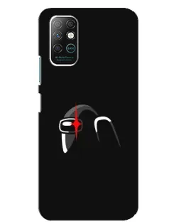 Чохол для Infinix Note 8 з картинкою «Among Us шолом»
