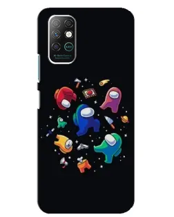 Чохол для Infinix Note 8 з картинкою «Among Us космос» Чохол для Infinix Note 8 з картинкою «Among Us космос»