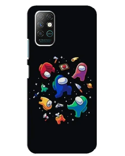 Чохол для Infinix Note 8 з картинкою «Among Us космос»