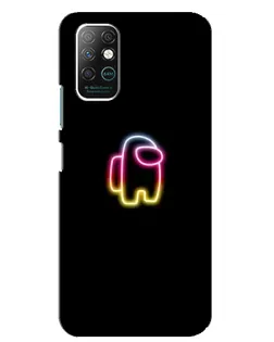 Чохол для Infinix Note 8 з картинкою «Among Us градієнт» Чохол для Infinix Note 8 з картинкою «Among Us градієнт»