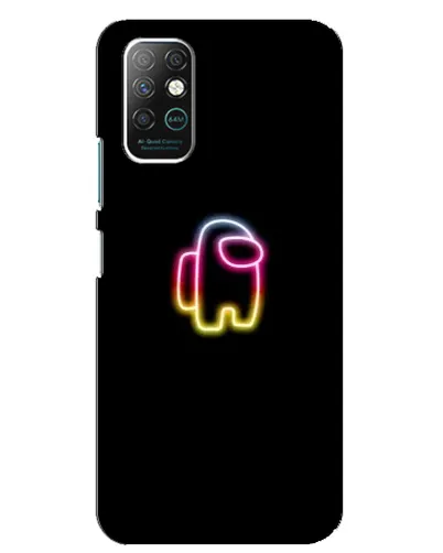Чохол для Infinix Note 8 з картинкою «Among Us градієнт»