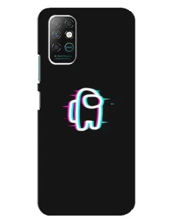 Чохол для Infinix Note 8 з картинкою «Among Us неон» Чохол для Infinix Note 8 з картинкою «Among Us неон»