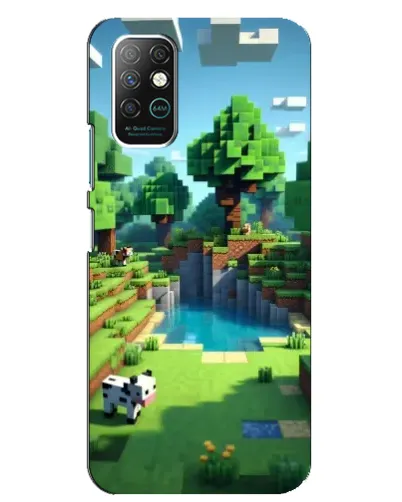 Чохол для Infinix Note 8 з картинкою «Minecraft літній день»