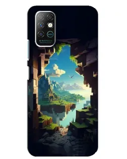 Чохол для Infinix Note 8 з картинкою «Вид з печери»