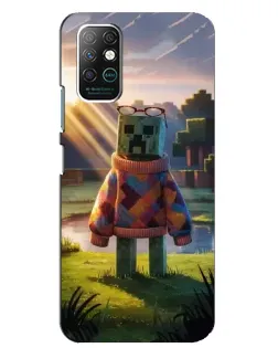 Чохол для Infinix Note 8 з картинкою «Кріпер у светрі»