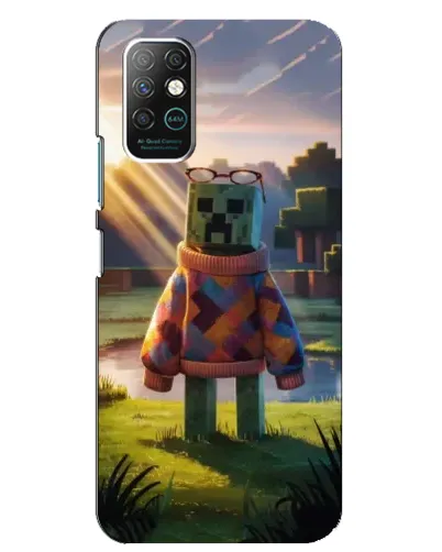 Чохол для Infinix Note 8 з картинкою «Кріпер у светрі»