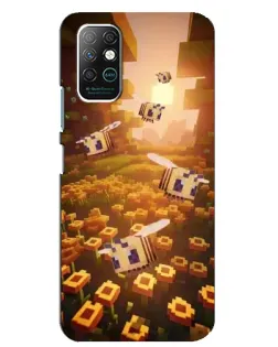 Чохол для Infinix Note 8 з картинкою «Поле соняшників»